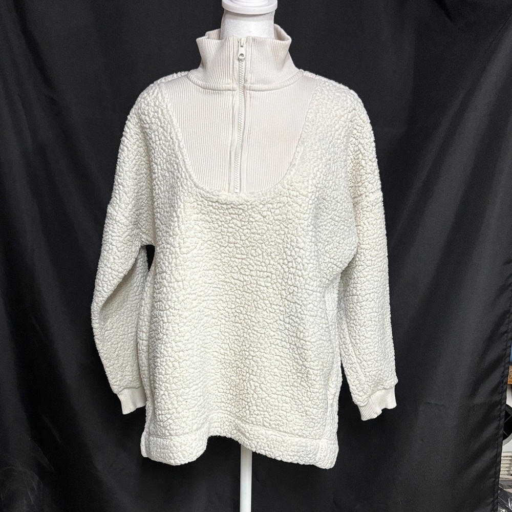 Aerie Cream Cozy Pullover
